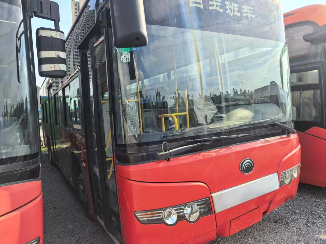 2019  Second Hand 76/10-41 Seats 12 Meters Smooth Shape Used ZK6108 City Bus  Double Doors