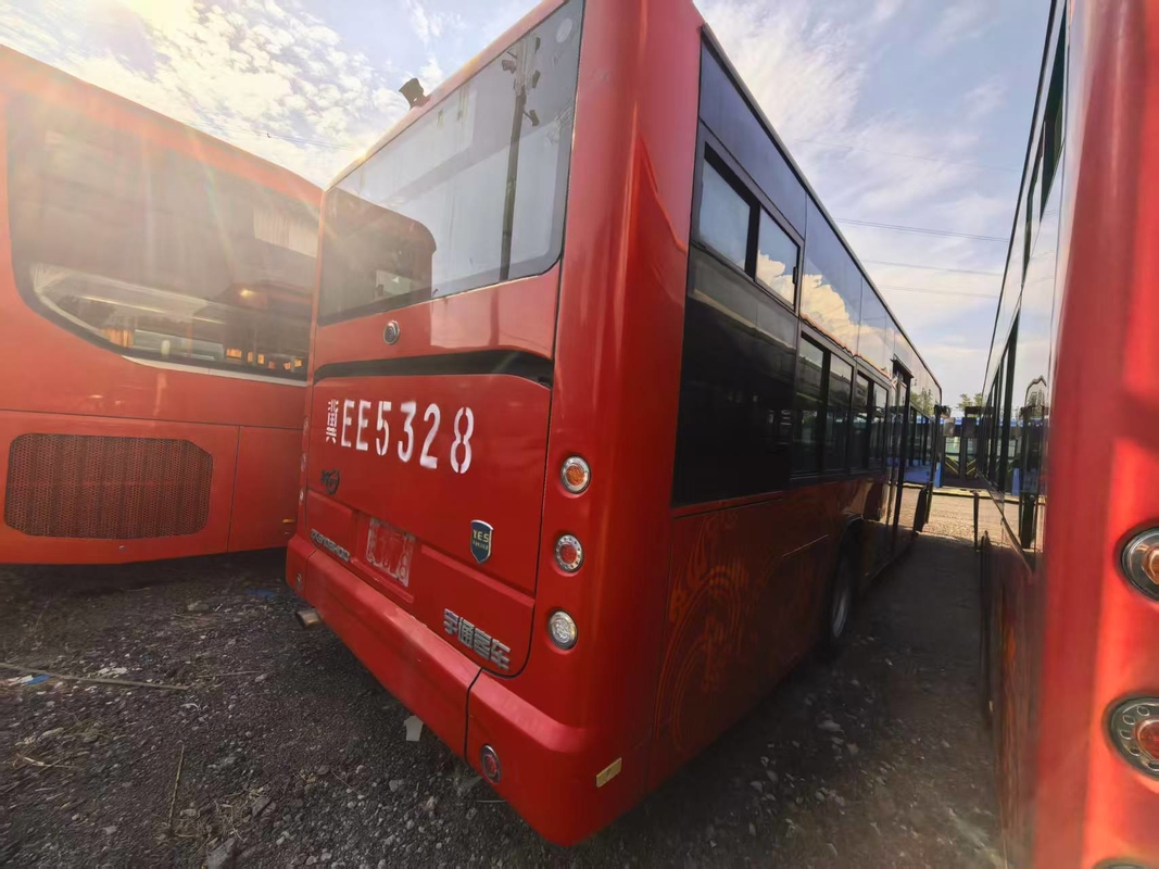 2019  Second Hand 76/10-41 Seats 12 Meters Smooth Shape Used ZK6108 City Bus  Double Doors
