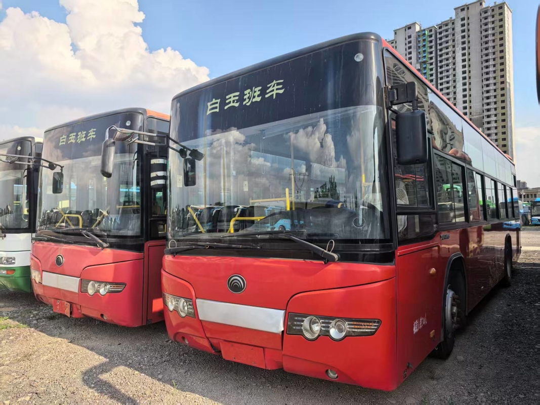 2019  Second Hand 76/10-41 Seats 12 Meters Smooth Shape Used ZK6108 City Bus  Double Doors