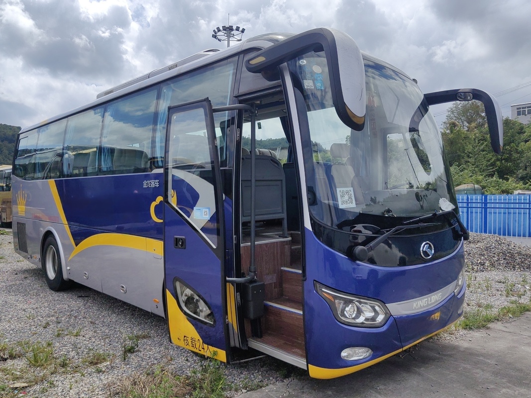 Coach Bus Second Hand 24 Seats 2020 Year Used Yutong Bus XMQ6901 Diesel Engine RHD LHD Driver Steering Luxury Bus