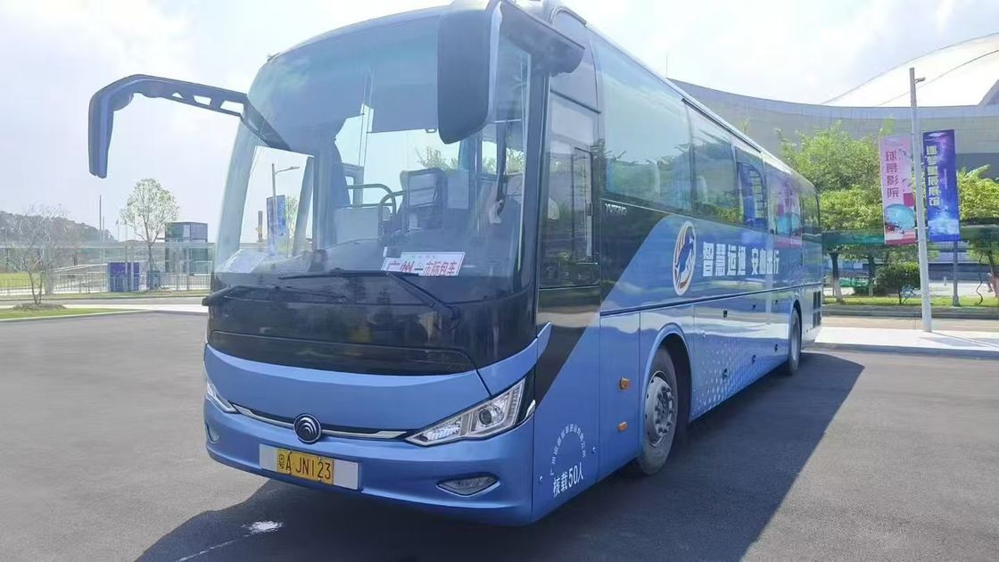 Coach Bus Second Hand Yutong Zk6127 Weichai 350hp  Leaf Spring 50 Seats  Luxury Transport With Air Condition