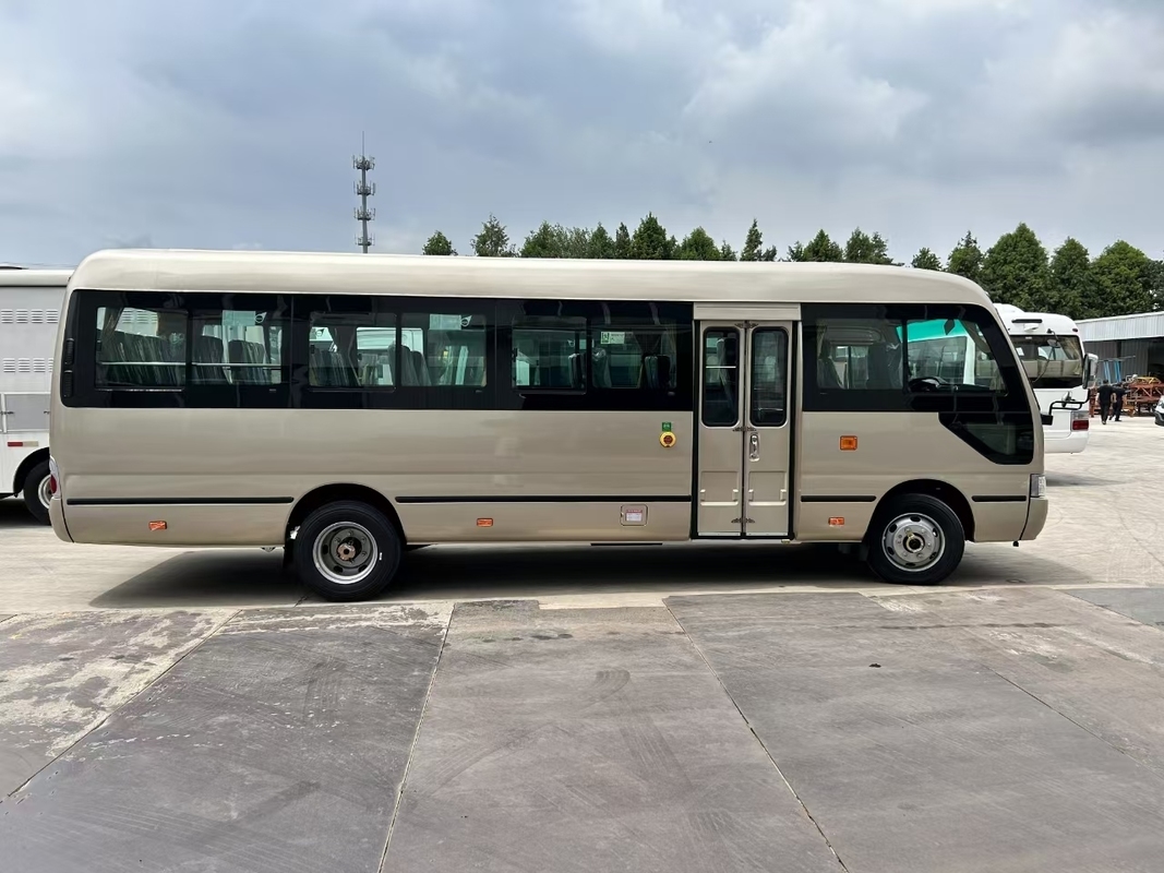 New Coaster Bus 31 Seater Diesel Commercial Business Coach Commuter Shuttle Buses Diesel Cum-mins Engine