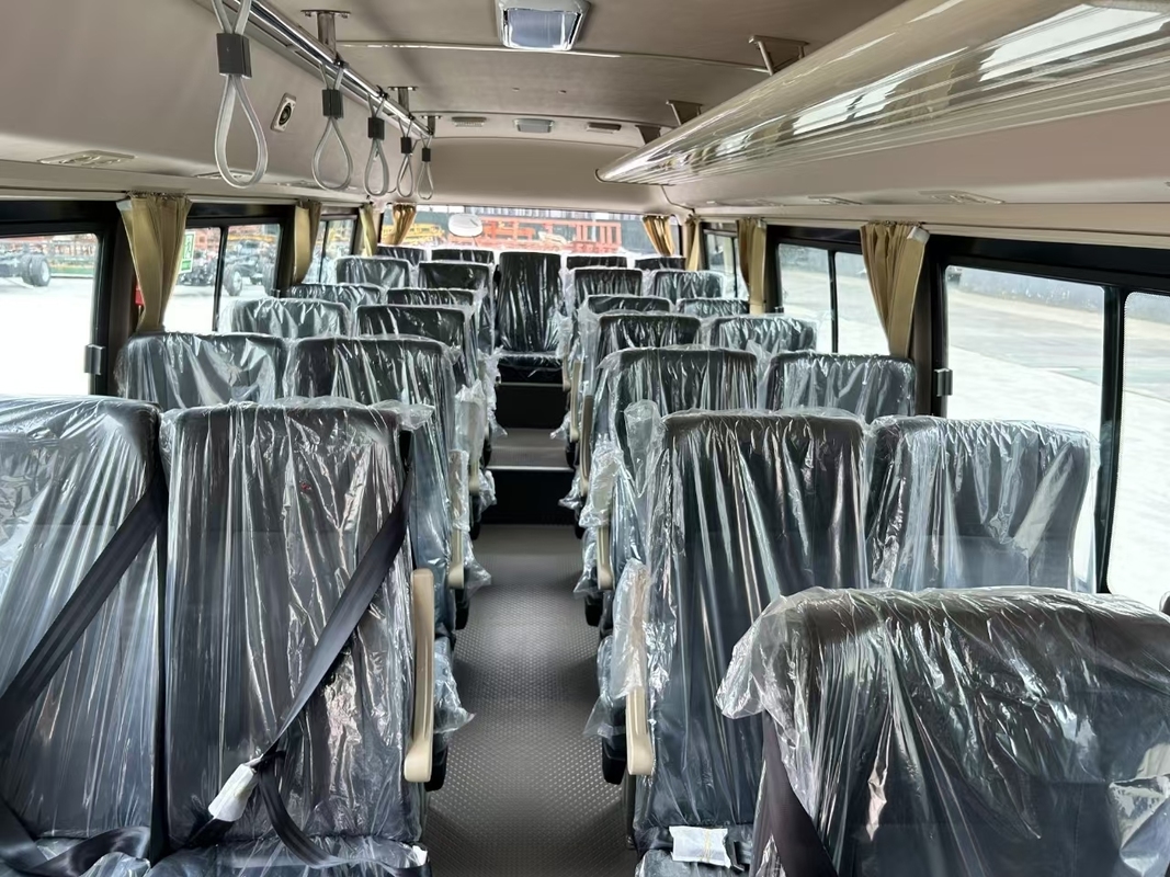 New Coaster Bus 31 Seater Diesel Commercial Business Coach Commuter Shuttle Buses Diesel Cum-mins Engine