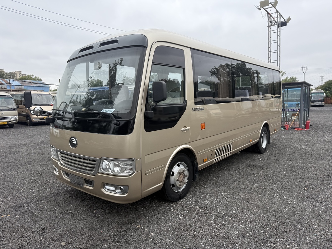 Used Yutong Coaster Bus 20 Seater Diesel Commercial Business Coach Commuter Shuttle Buses Diesel Luxury