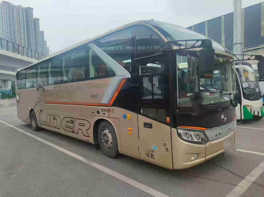 Coach Bus Second Hand King Long XMQ6127 Weichai 375hp  Leaf Spring 50 Seats  Luxury Transport With Air Condition
