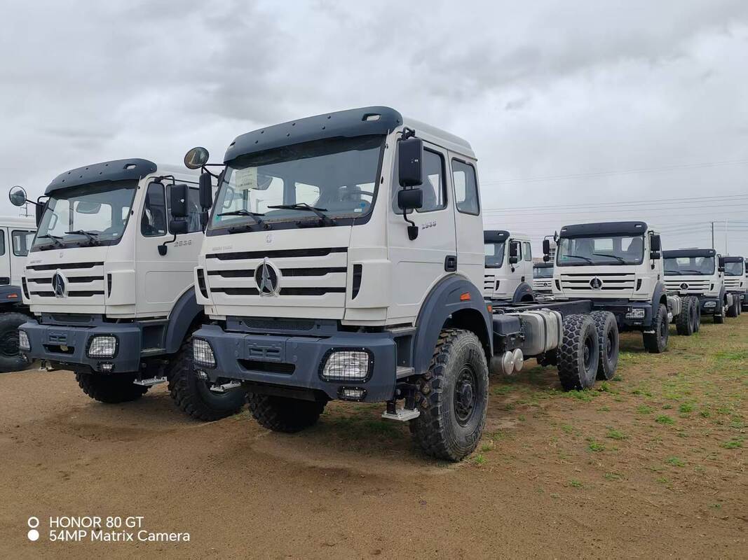 New Bei-ben Tractor Truck Tractor 10 Wheel Weichai Engine Lhd/Rhd Africa Price
