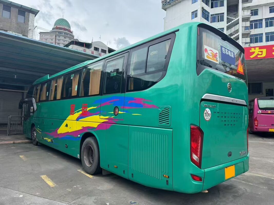 Second Hand Diesel Kinglong Bus 50 Seater Luxury Leafspring Weichai Engine School Tour Intercity Commuter Coach