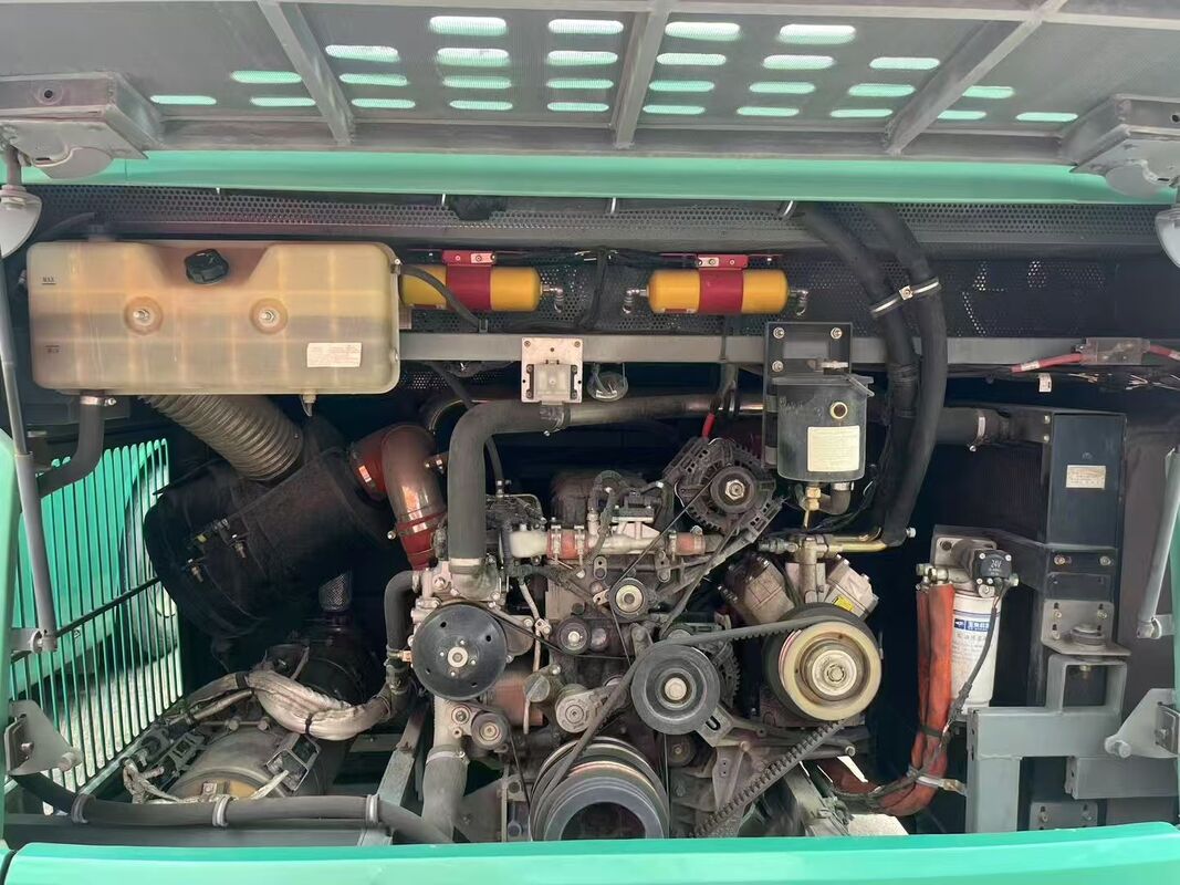 Second Hand Diesel Kinglong Bus 50 Seater Luxury Leafspring Weichai Engine School Tour Intercity Commuter Coach