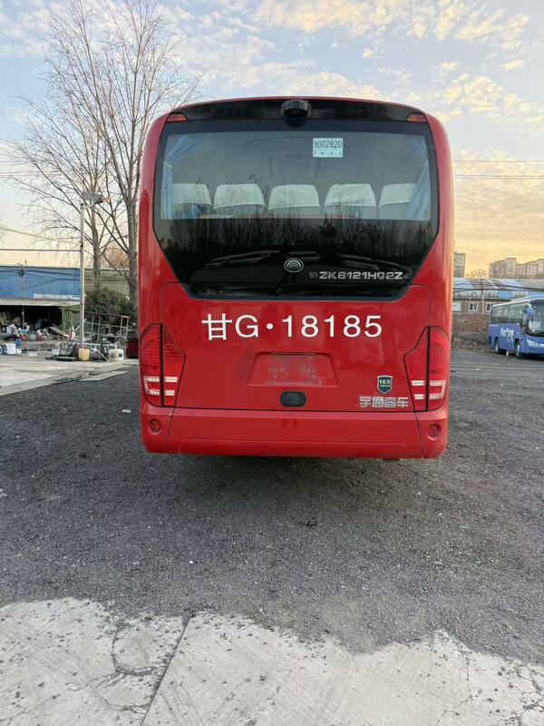 Coach Bus Second Hand Yu-tong ZK6121 Yuchai 330hp LHD/RHD Leaf Spring 65 Seats  Luxury Transport With Air Condition