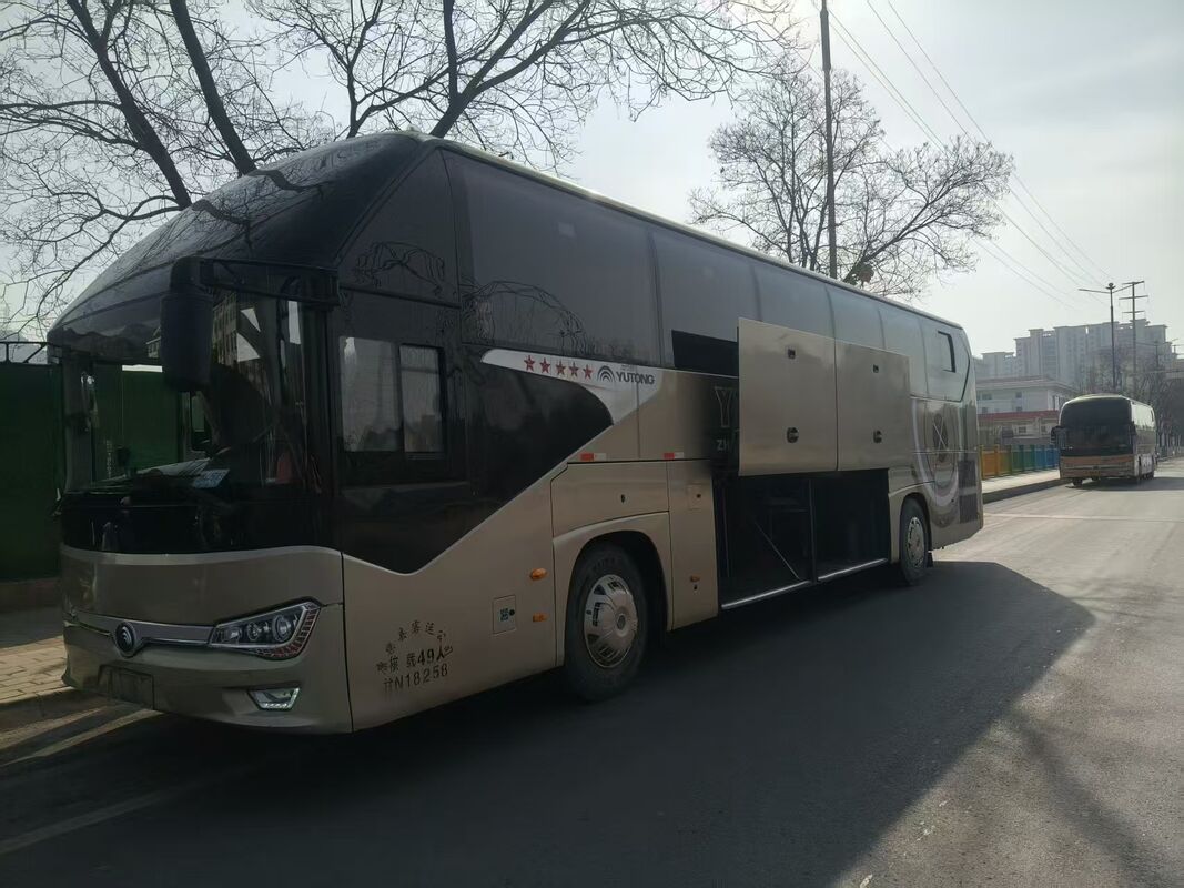 Coach Bus Second Hand Yu-tong ZK6128 Diesel Coach Bus Weichai 2020  49 Seats  Luxury Transport With Air Condition
