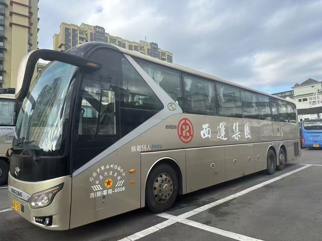 New Arrival Coach Bus Second Hand Yutong XMQ6135 Weichai   Air Suspension 56 Seats  Luxury Transport With Air Condition