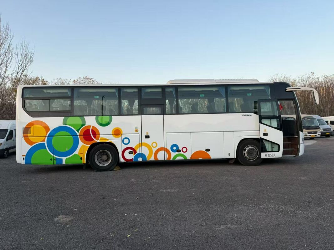 Used Luxury Buses Yutong Zk6119 Yuchai 330hp  Leaf Spring 50 Seats  Lux Transport With Air Condition For Tourist or Long Distance