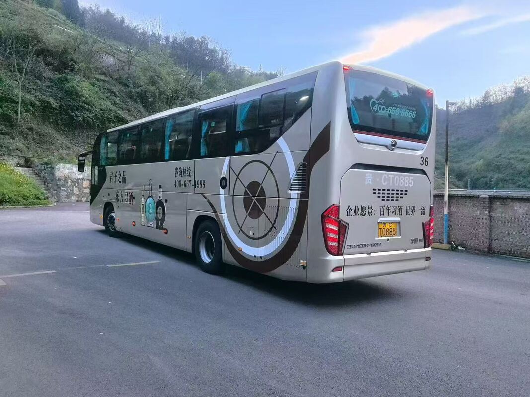 Used Coach Buses Yu-tong ZK6120 Weichai Euro 6  Leaf Spring 50 Seats 2022 Year Lux Transport With Air Condition For Shuttle or Long Distance