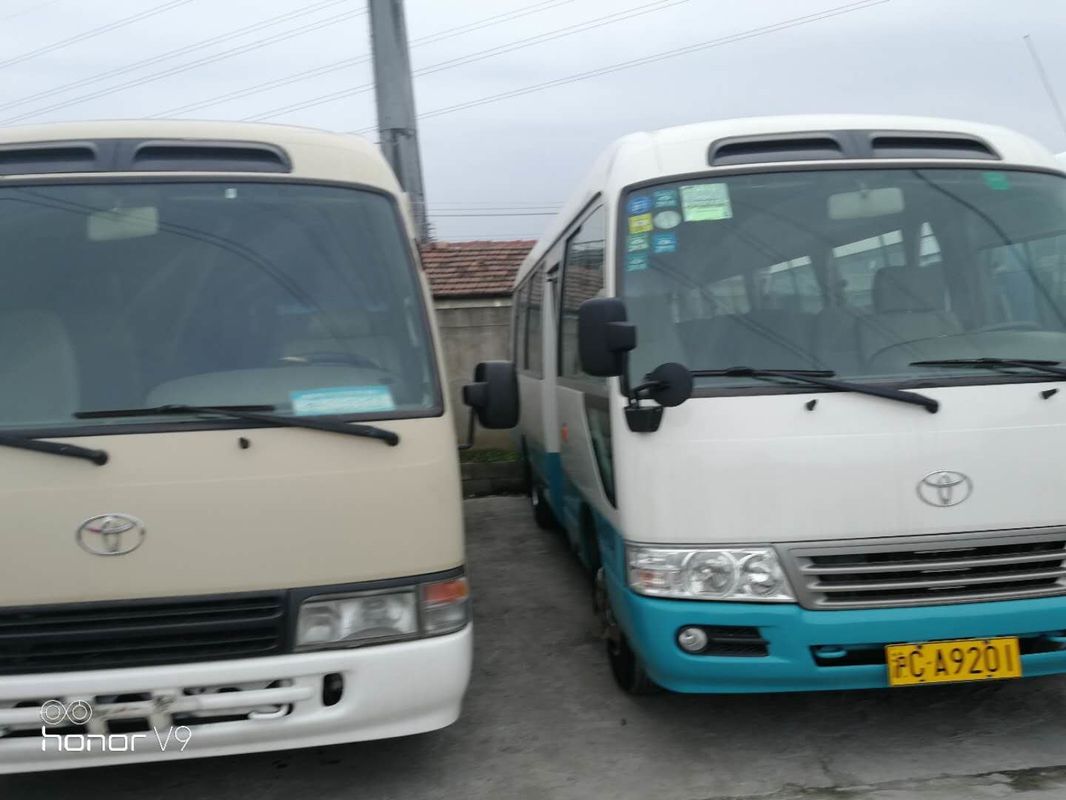 23-29 Seats Second Hand Toyota Coaster Bus 2014-2018 Year Toyota Coaster Used Japan