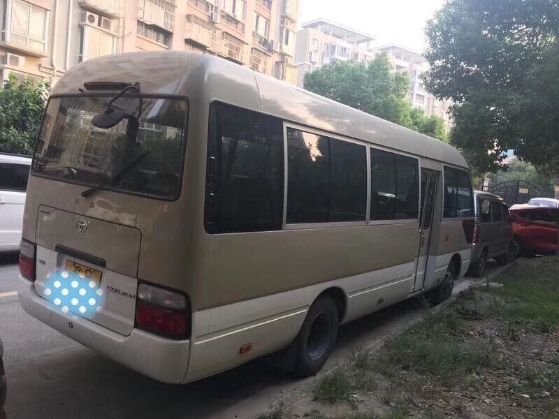 10-23 Seats Used Coaster Bus Front Engine Euro3 Emission 108 Kw Max Power