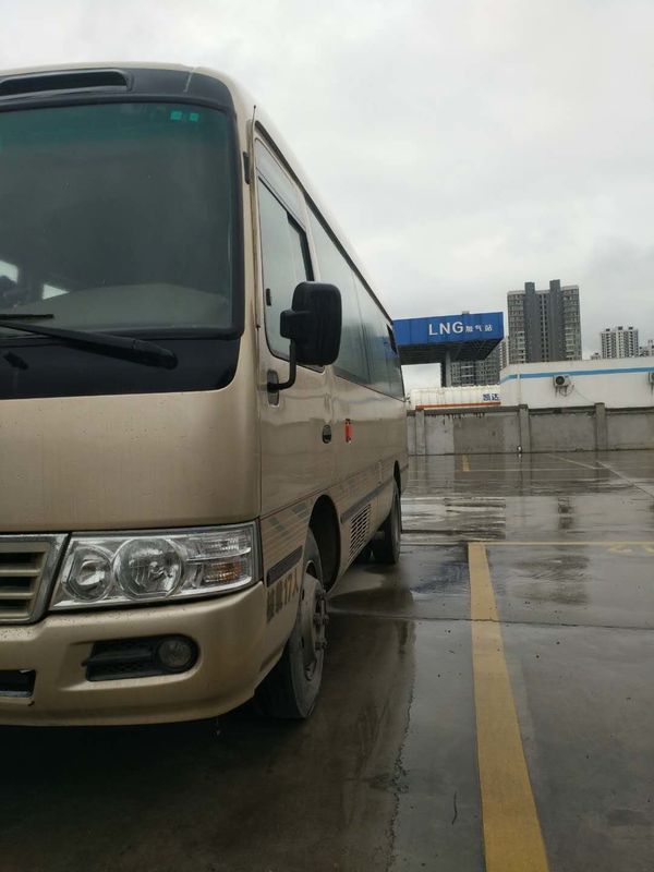 2014 Year Used Coaster Bus Toyota Brand With 17 Seats ISO Certification