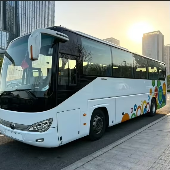 ZK6119 Diesel Long Transport Bus 50 Seats Second Hand Coach Passenger Vehicle for Sale