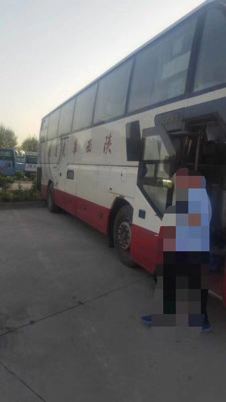 Big Kinglong Brand Used Transit Bus 100 Km/H Max Speed With 50 Seats