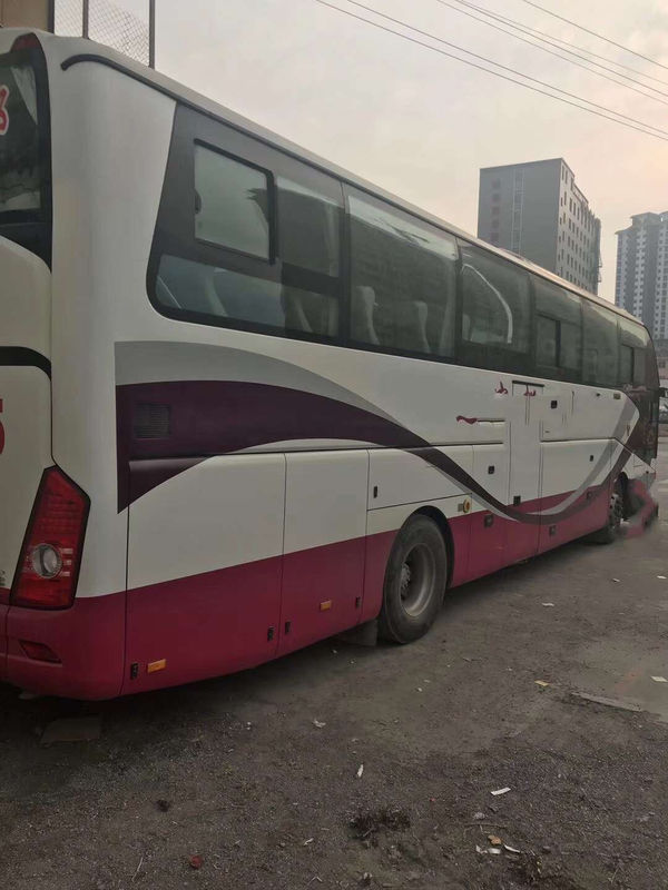 Big Kinglong Brand Used Transit Bus 100 Km/H Max Speed With 50 Seats