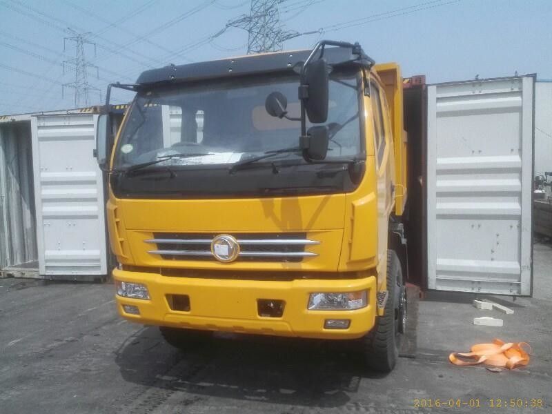4×2 Drive Mode Used Tipper Trucks Dongfeng Brand Euro 3 Emission Standard