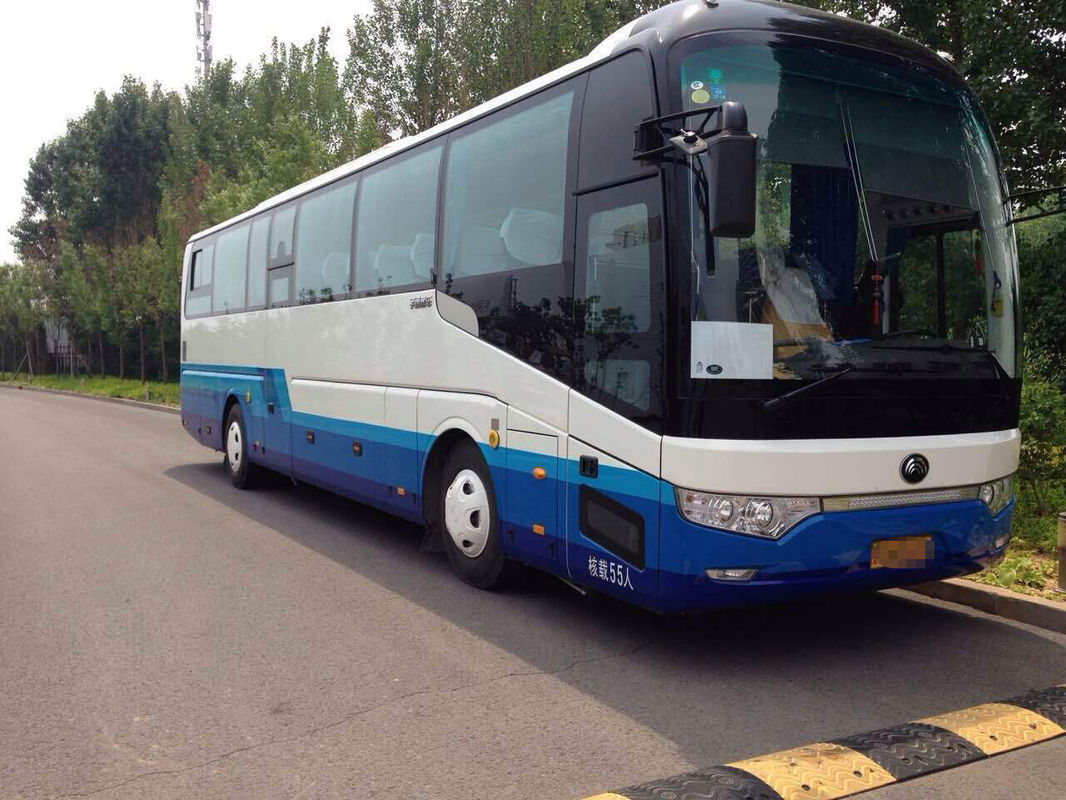 55 Seats Yutong Used Luxury Coaches Euro 4 Emission 
