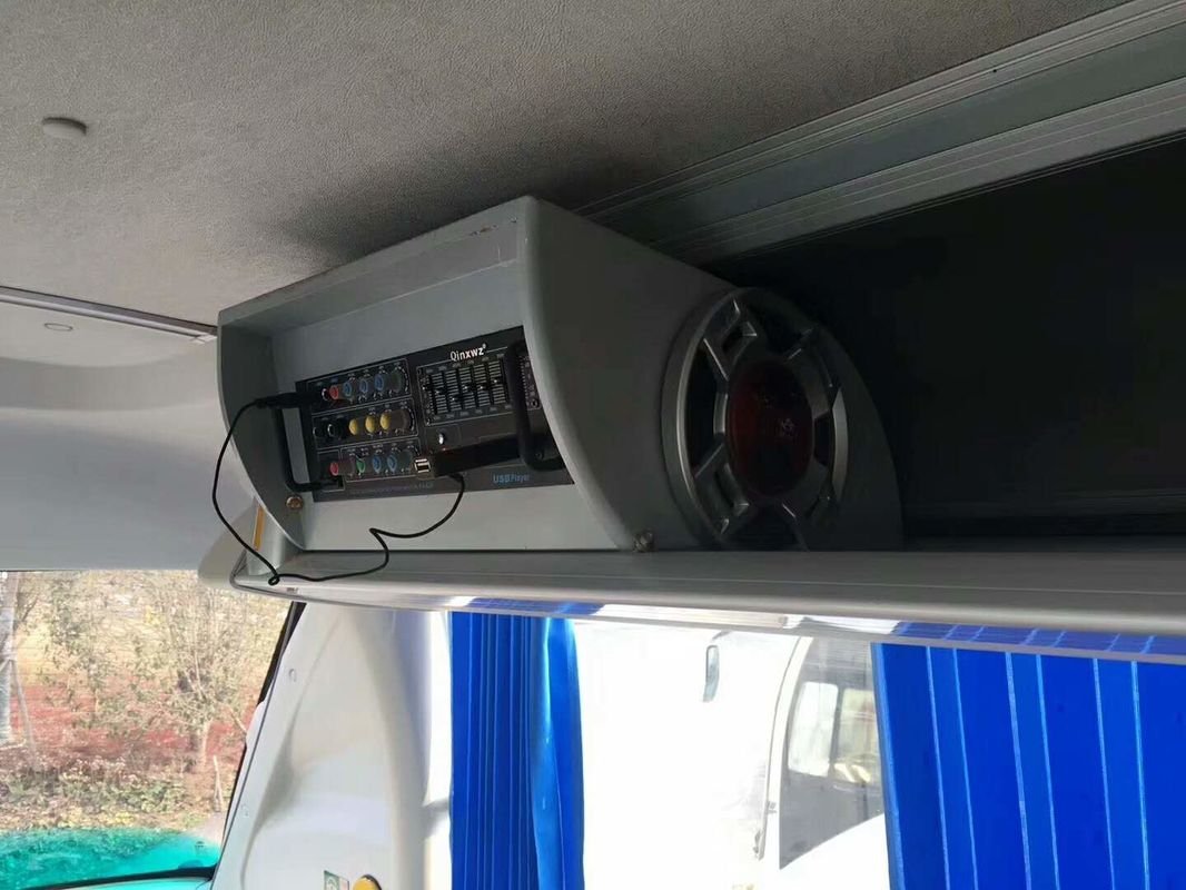 39 Seats Used YUTONG Buses 2013 Year Electronic Door With Toilet Safe Airbag