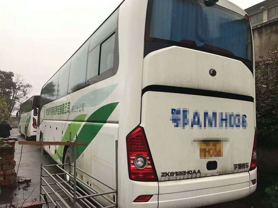 39 Seats Used YUTONG Buses 2013 Year Electronic Door With Toilet Safe Airbag