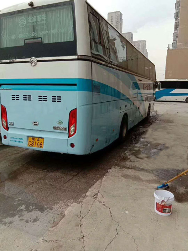 48 Seats Used Motor Coaches , Coach Second Hand Airbag Chassis With Six New Tires