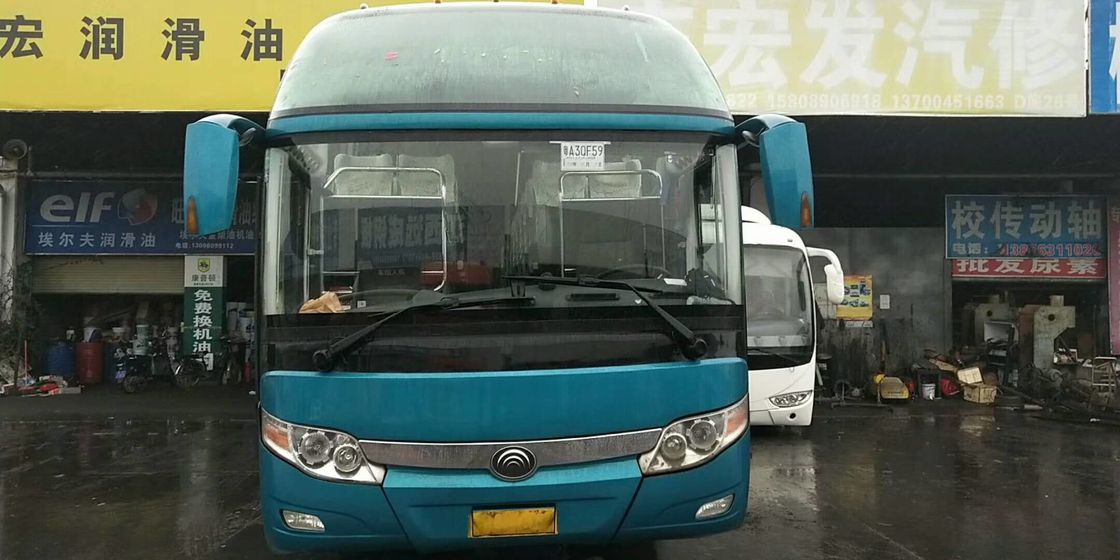2013 Year 53 Seats Used YUTONG Buses Diesel Fuel Type With Airbag LNG Gasoline