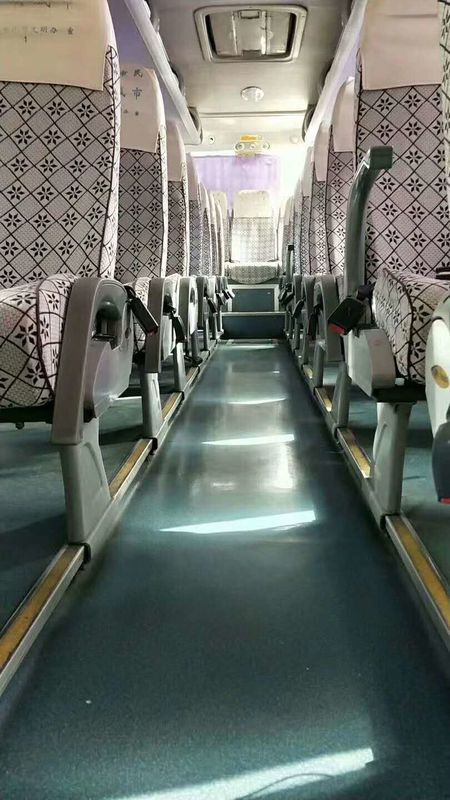 39 Seat YUTONG 2nd Hand Coach , Used Diesel Bus 2010 Year Euro III Emission Standard