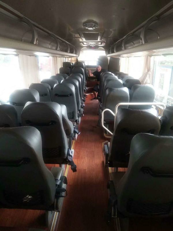 54 Seat Used Rv Bus 2014 Year Made 199 Kw Rated Power A Layer And Half Steel Plate