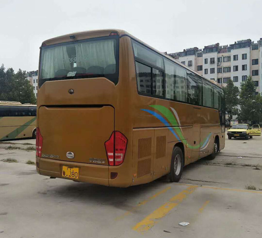 54 Seat Used Rv Bus 2014 Year Made 199 Kw Rated Power A Layer And Half Steel Plate