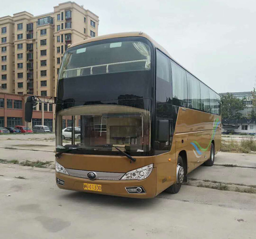 54 Seat Used Rv Bus 2014 Year Made 199 Kw Rated Power A Layer And Half Steel Plate