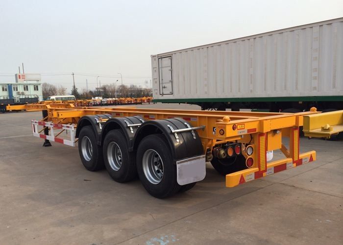 12400*2490*1400 Mm Second Hand Semi Trailers YORK Brand 3* 13 Tons Capacity