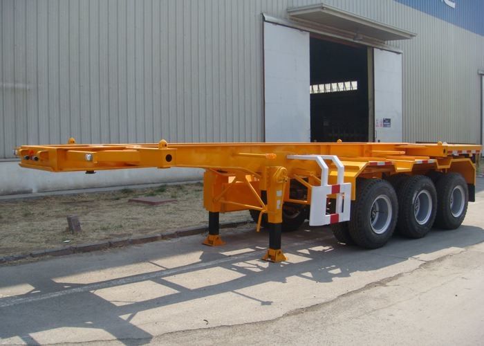 12400*2490*1400 Mm Second Hand Semi Trailers YORK Brand 3* 13 Tons Capacity