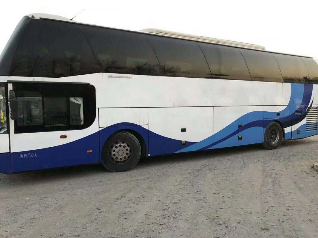 Youngman Used Double Decker Bus , One Layer Used Luxury Buses 2012 Year 50 Seats