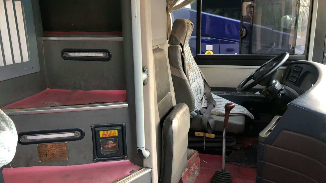 Youngman Used Double Decker Bus , One Layer Used Luxury Buses 2012 Year 50 Seats