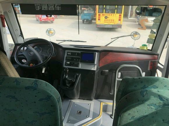 LHD Diesel Models Second Hand School Van , Used Small School Buses With 37 Seats