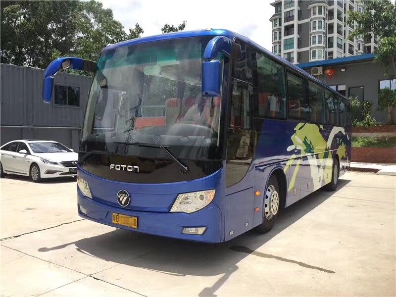 280hp EURO IV Used Tour Bus FOTON Brand For Passenger Transportation