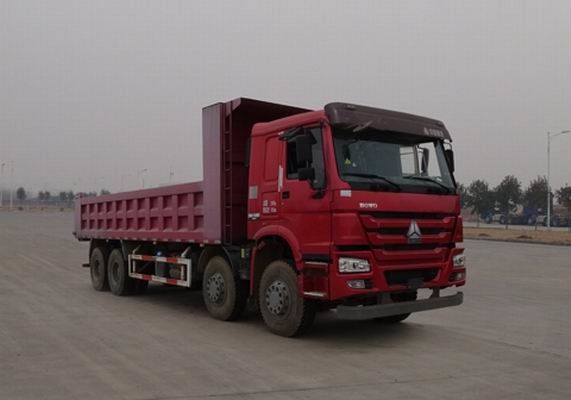 8×4 Drive Mode Second Hand Dumper Truck SINOTRUK HOWO Brand 2014 Year