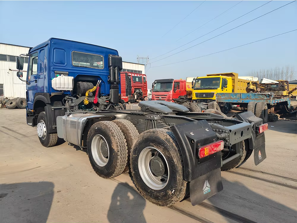 Used 420HP Tractor Truck Weichai 6x4 40Ton Heavy Duty Long-Haul Logistics Head