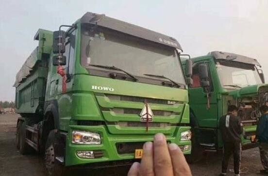 Euro IV 340HP Motor Used  Dump Truck with 6x4 drive for sale