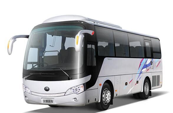 2010 Year 38 Seats AC Used Coach Bus , Tour Used Luxury Buses With 6 Tire