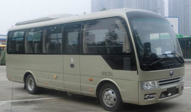 24-28 Seats 1HZ Euro V Diesel Used Coach Bus , Used City Bus ZK6729DT5