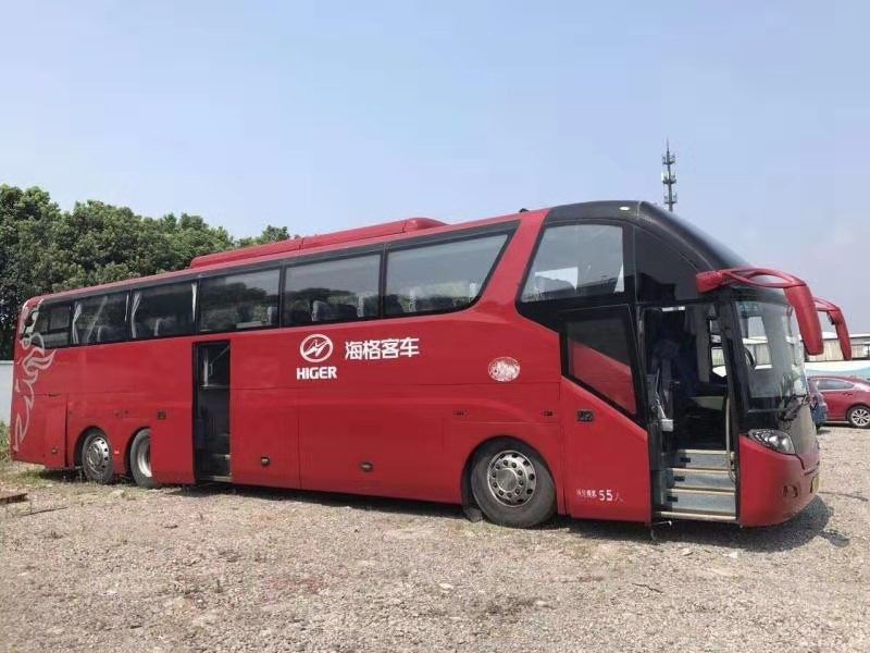 Luxury KLQ6122 2nd Hand Coach Euro IV / V 24-57 Seats Used Passenger Bus