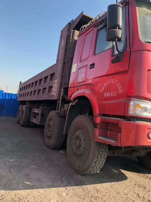 Howo 8x4  Used Dump Truck 12 Wheel 30-40  Tons With Nice Looking No Damage