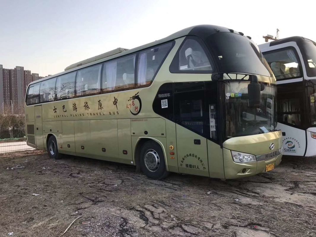 Luxury Yutong Two Doors Used Tour Bus Diesel 25-71 Seats 2015 Year