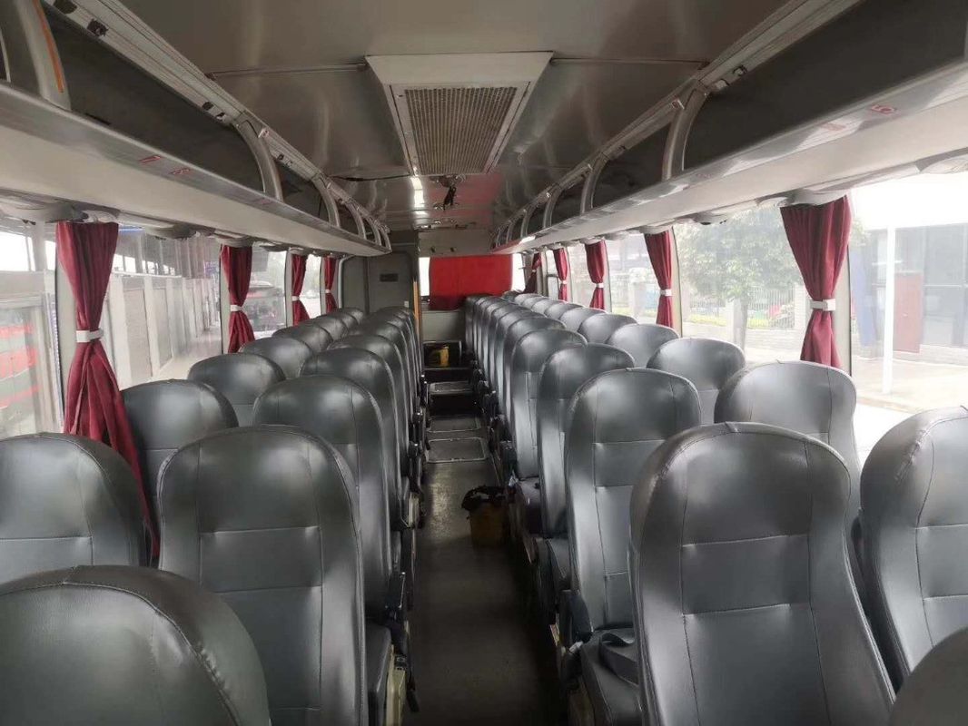 Diesel Used Coach Bus Yutong zk6127 Strong Frame 25-57 Seats With AC Toilet