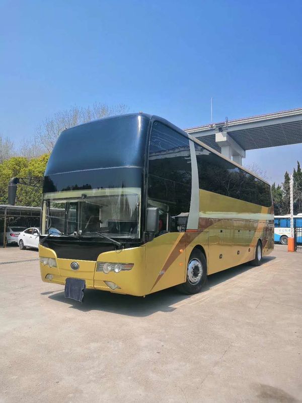 2013 Year Used Yutong Buses 59 Seaters One Layer And Half Left Hand Steering