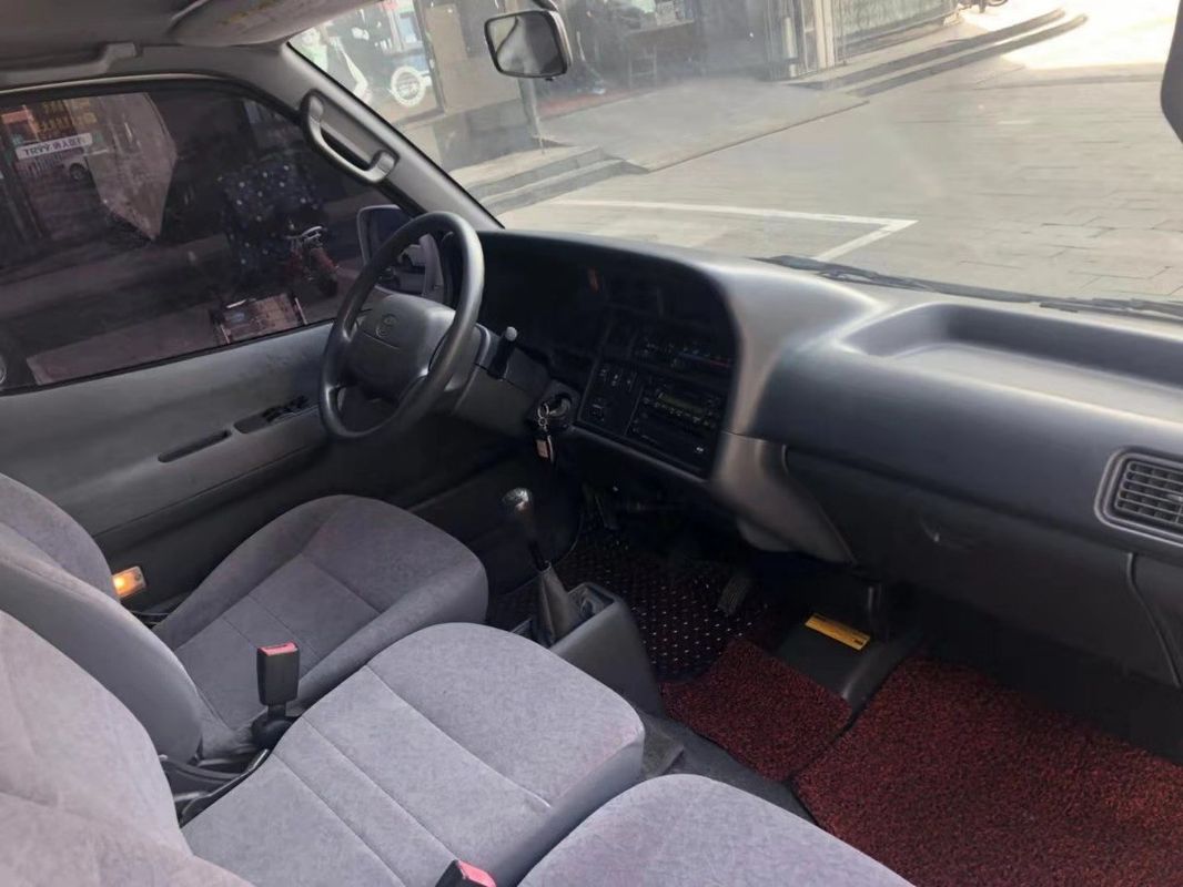13 Seats Diesel Toyota Used Mini Bus With AC Equip No Accident 2015 Year